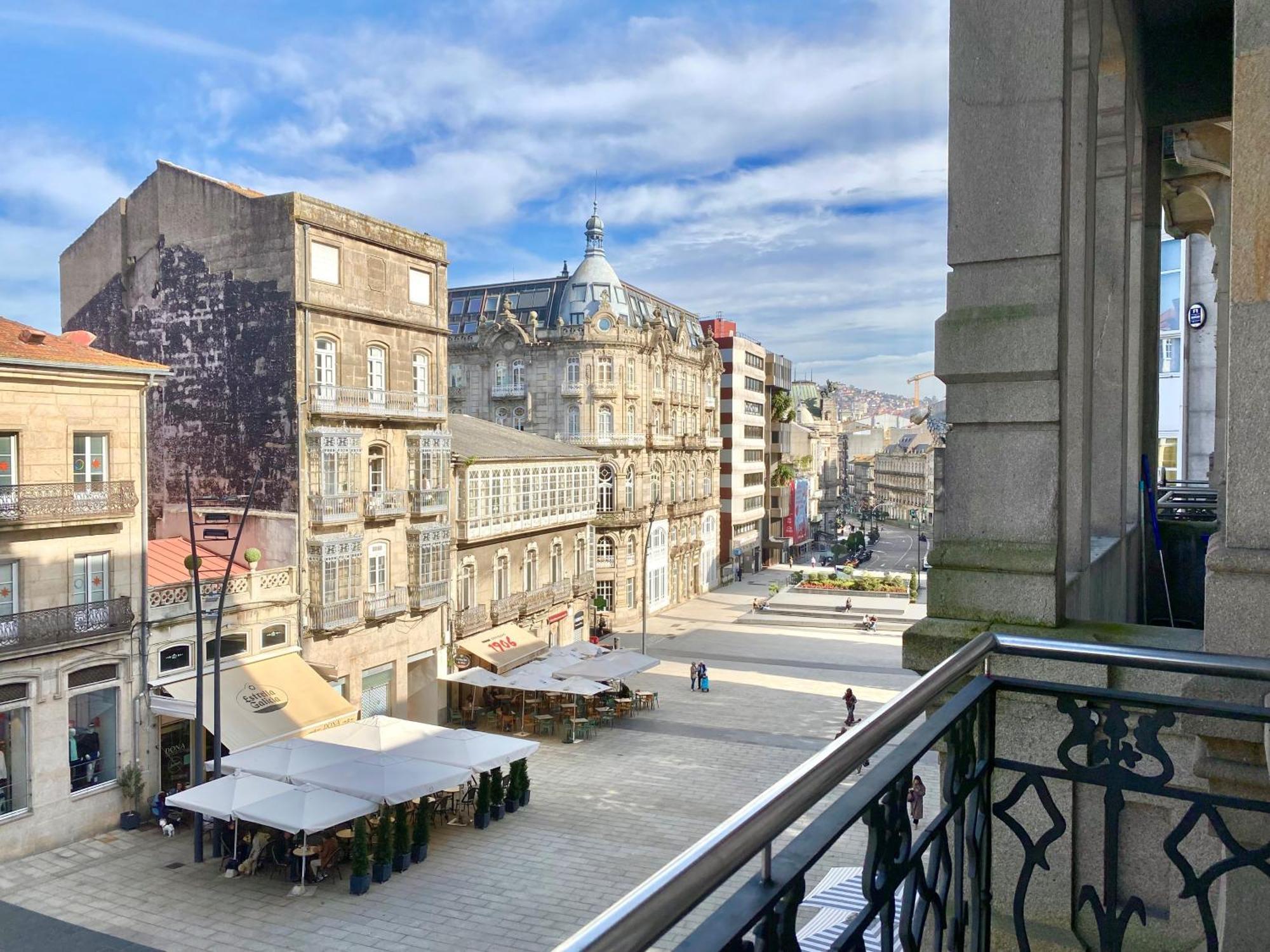 Puerta Del Sol - Vigo Centroアパートメント エクステリア 写真
